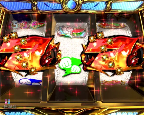 DD北斗の拳3 99（パチンコ）のスロットザDDチャンスリーチ画像