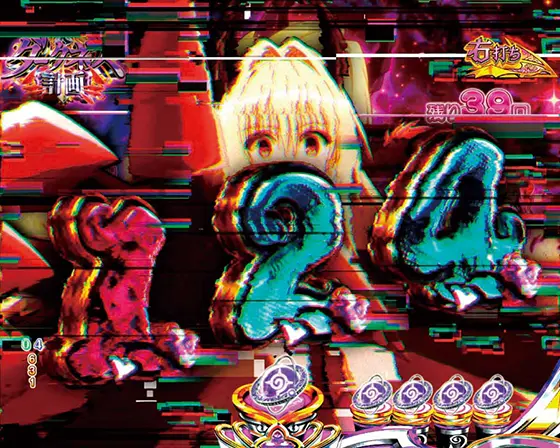 ToLOVEるダークネス100（パチンコ）のノイズ発生画像