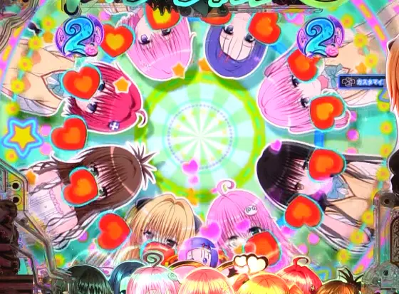 ToLOVEるダークネス100（パチンコ）の発展演出画像