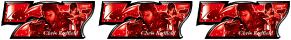 バイオハザード イントゥザパニックの赤7ビッグ図柄