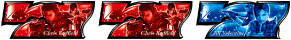 バイオハザード イントゥザパニックの赤頭ビッグ図柄