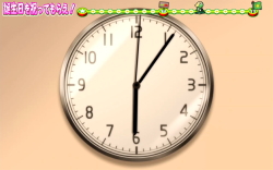 パチスロケロロ軍曹のCZストーリー誕生日の時計6時6分表示の設定6確定画面