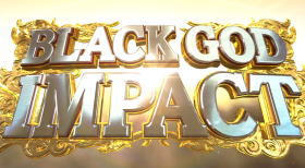 パチスロ 黒神 The Animationのブラックゴッドインパクト