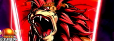 パチスロ猛獣王 王者の咆哮のライオン