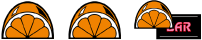 ニューパルサーDX ～チェリーバージョン～のオレンジ図柄
