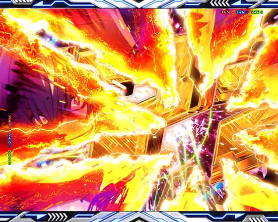 パチンコe一方通行 とある魔術の禁書目録の一方通行（アクセラレータ）ジャッジ4本線