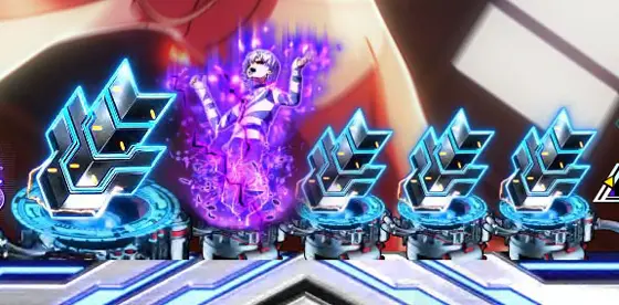 パチンコe一方通行 とある魔術の禁書目録のキャラ保留変化予告