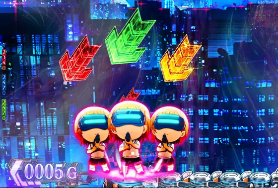 パチンコe一方通行 とある魔術の禁書目録のルーレット保留変化予告