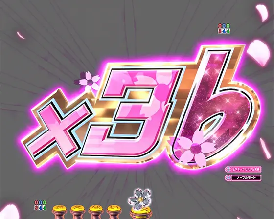 冴えない彼女の育てかた（パチンコ）のM♭連続予告