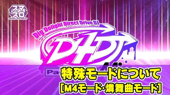 L D4DJ Pachi-Slot Mixの特殊モード「M4モード/燐舞曲(ロンド)モード」のサムネイル画像