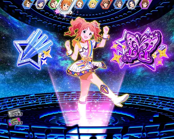 スマスロ アイドルマスター ミリオンライブ！ ネクストプロローグのグロウアップチャレンジ中の演出（）