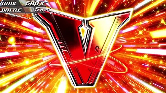 スマスロ頭文字D 2ndのV表示画面