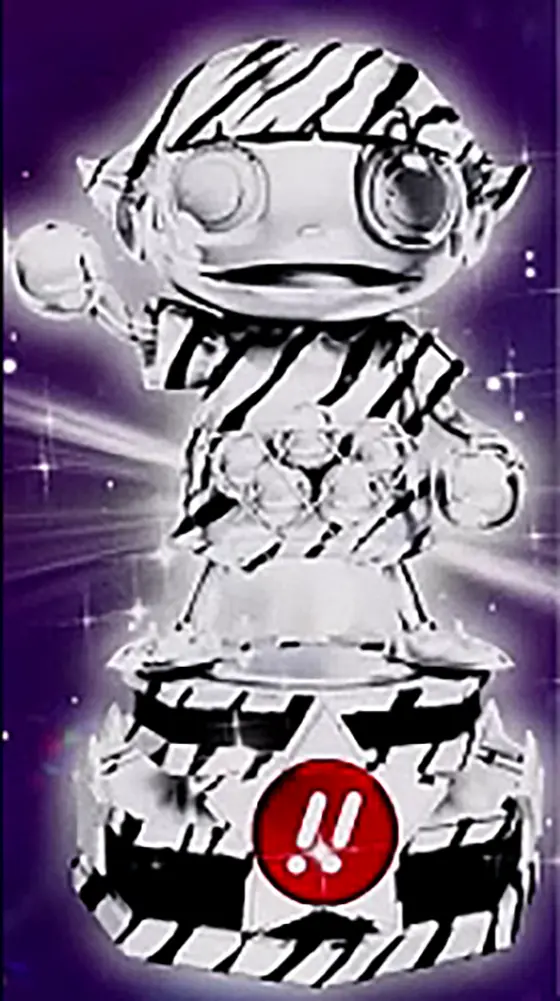 L 仮面ライダー 7RIDERSの玉ちゃんトロフィー ゼブラ