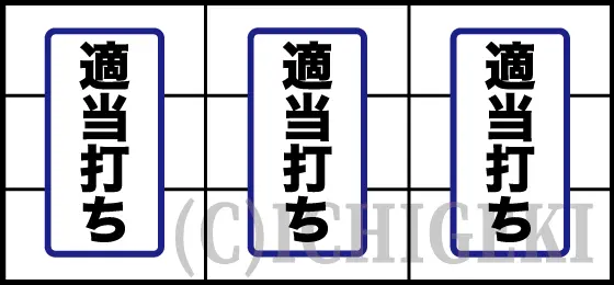 七つの魔剣が支配するの通常時打ち方