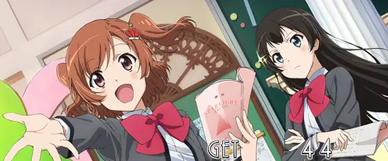 L少女☆歌劇 レヴュースタァライト -The SLOT-のRB終了画面(華恋・ひかり)