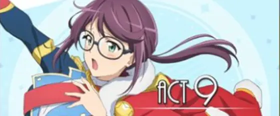 L少女☆歌劇 レヴュースタァライト -The SLOT-のセット開始画面「舞台少女1人（青）」