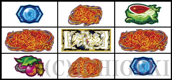 スマスロ真・北斗無双の無双チェリー（リプレイ）の停止型