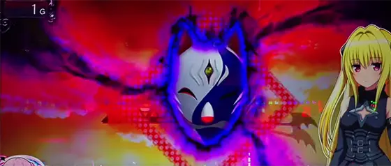 ＬToLOVEるダークネス TRANCE ver.8.7のトランスポイント獲得画面