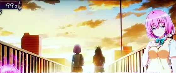 ＬToLOVEるダークネス TRANCE ver.8.7の通常ステージ「夕方ステージ」