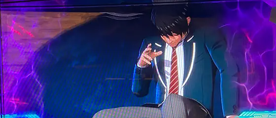 L ULTRAMANの夜のビル街ステージ