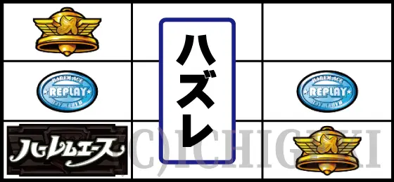 翔べ！ハーレムエースのリーチ目の停止型11