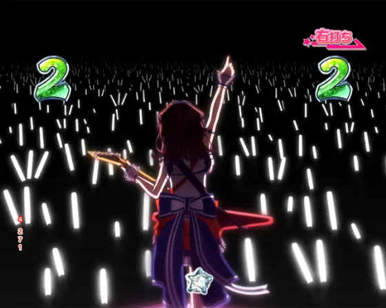 パチンコＰバンドリ！ Light ver.のペンライトパフォーマンス