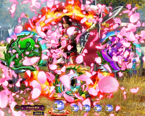 デカスタP戦国無双の桜吹雪の画像