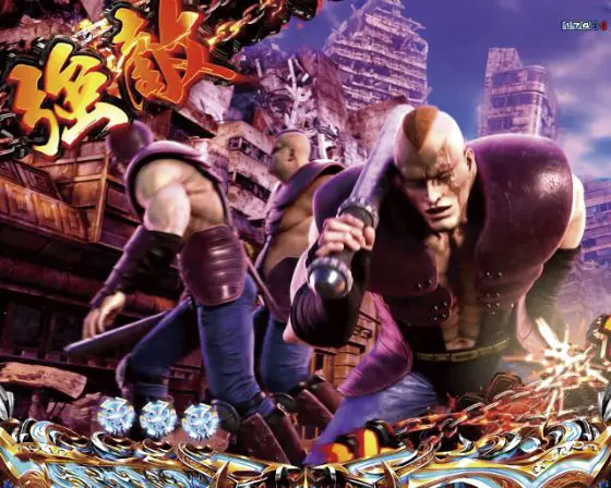 パチンコデジハネP北斗の拳 慈母の強敵ゾーン画像