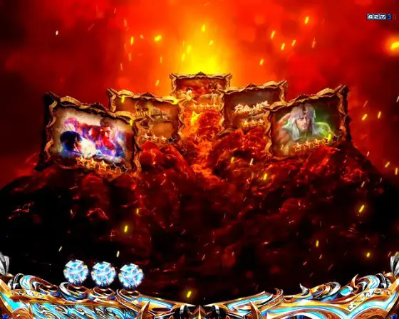 パチンコデジハネP北斗の拳 慈母の転生チャンス画像