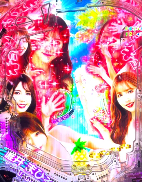 PLT激デジ ジューシーハニー極嬢のキラキラ予告の画像