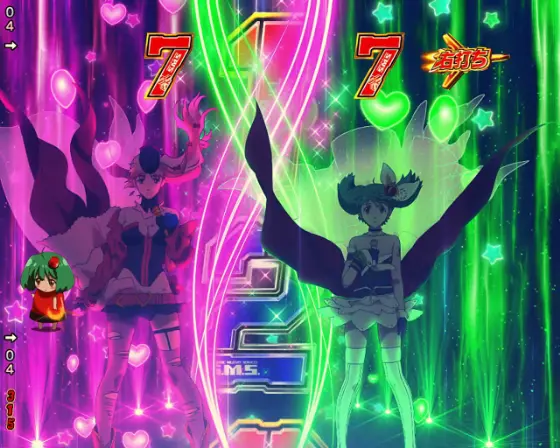 パチンコPフィーバーマクロスフロンティア5 LT-Light ver.の楽曲リーチ(デュエット)画像