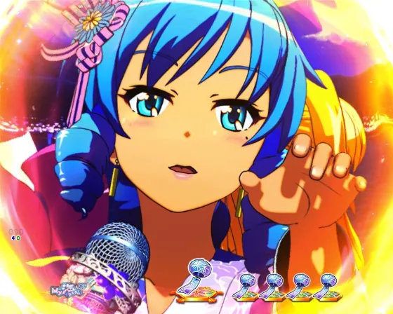P海物語 極JAPANの演歌リーチの画像