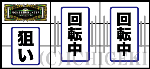 パチスロ モンスターハンター:ワールド™ 黄金狩猟の