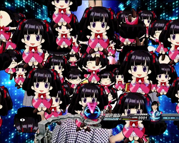 激アツ予告演出:ちょいパチ AKB48 バラの儀式 完全盤39
