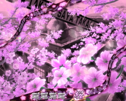 パチンコCR 学園黙示録ハイスクール･オブ･ザ･デッドの桜花乱舞ゾーン画像