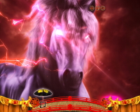 パチンコ真・花の慶次2の悪魔の馬襲来連続演出画像