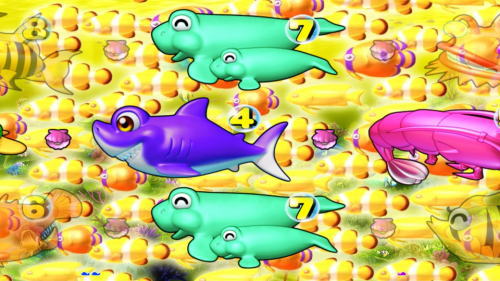 パチンコスーパー海物語withアイマリンの金魚群画像