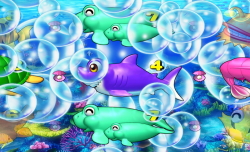 パチンコスーパー海物語の海モードの大泡予告画像