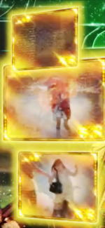 ぱちんこ ウルトラセブン2のSOSゾーン中サイド液晶の画像