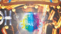 パチンコPロードファラオ～神の一撃～の虹保留の画像