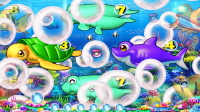 パチンコPスーパー海物語 IN JAPAN2の白泡予告の画像