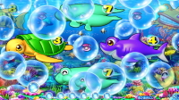 パチンコPスーパー海物語 IN JAPAN2の泡予告の画像