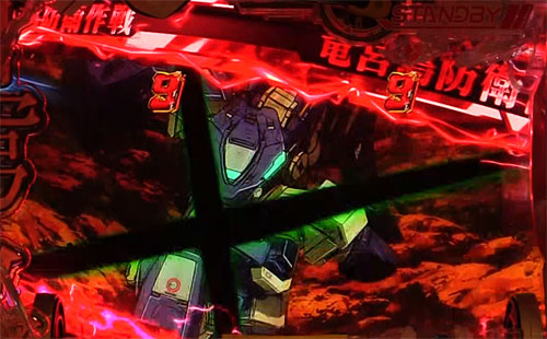 パチンコPフィーバー蒼穹のファフナー3 EXODUS 織姫Light ver.の強襲リーチ(零央-2)