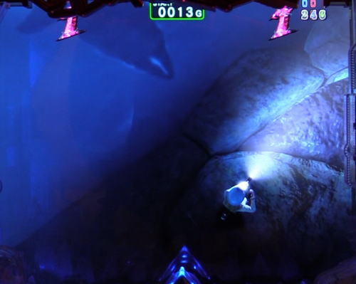 パチンコP JAWS3 LIGHTの海蝕洞画像