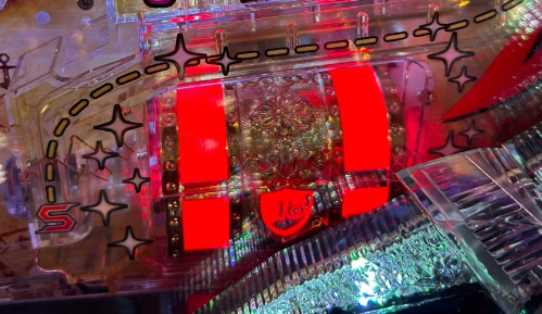 パチンコぱちんこ 乃木坂46 トレジャースペックの宝箱フラッシュ(赤)画像