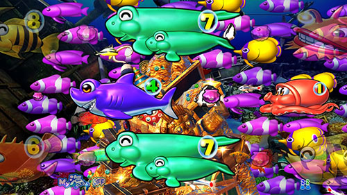 パチンコP大海物語4スペシャルの魚群画像