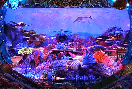 パチンコP大海物語4スペシャルの紫色のステージ画像