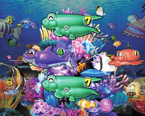 パチンコP大海物語5の珊瑚礁リーチ