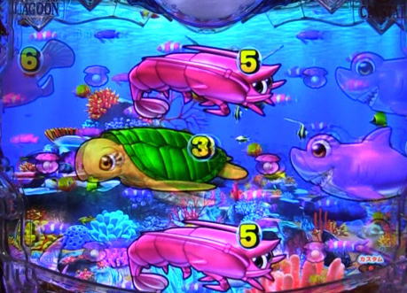 パチンコP大海物語5のミニ魚群
