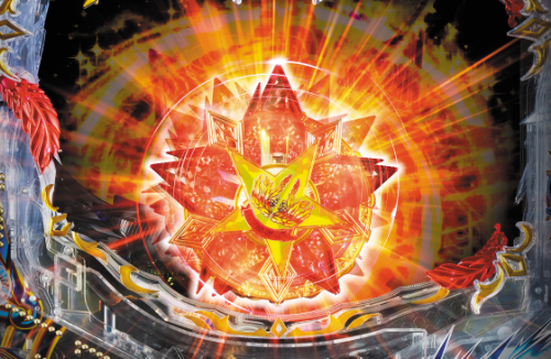 パチンコP聖闘士星矢 超流星 女神ゴールドver.1500のスターギミック予告画像